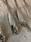 1847 Rogers  Bros Silverplate  Daffodil  Tablespoon Spoons Set Of 7