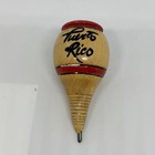 Puerto Rico Classic Wooden Spininng Trompo Vintage Look With Cord