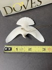 John Perry 2 Flying Doves Birds Figurine Ornaments 1992 Vintage Euc Original Box