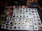 Lot Of 110 Misc  Mix Tokens - Coins - Exonumia Tokens Pins Etc 