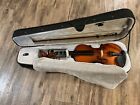 Mendini By Cecilio Mv300 Brown Acoustic Violin W  Case