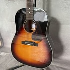 Custom Vintage Solid Spruce Top Acoustic Guitar Whith Eq J-45 Rosewood Fretboard