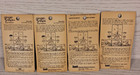 4 Packs Of Vintage Assorted Ginger Snaps Snap Fasteners Clinton Scovill No Sew