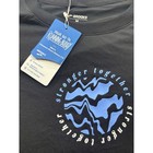 Brooks Running Men s Distance Short Sleeve 3 0 T-shirt Black Size M Small Defect