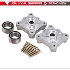 Front  l r  Wheel Hubs W studs   Bearings Bolt For 2012-2013 Polaris Rzr 570 Efi