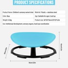 Autism Sensory Chair Kids Child Spinning Balance Developmental Spin Toy--