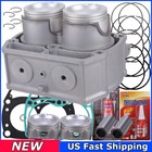 For Polaris Sportsman 700 2002-2009 Top End Rebuild Kit Cylinder Gasket Piston