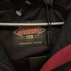 Women   s Red Harley Davidson 120 Anniversary Deflector Riding  Jacket Nwt Medium