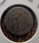 1836 Capped Bust Half Dime     Last Year Type     G vg     Scratches Noted