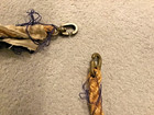 Vintage Flag Rope With Brass Fixings  no Flag  -150cm