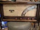 1948 Westinghouse H-161 Vintage Fm am Tube Radio Rainbow - Works Great 