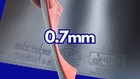  ultra Thin  Yinhe Jupiter 5 - Sticky Table Tennis Rubber - Japan Customs 0 7mm