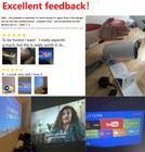 4k Projector Netflix 50000lms 1080p 5g Wifi Bluetooth Video Home Theater Android
