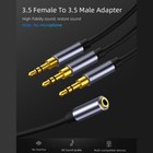 30cm 3 5 To 3x 3 5mm Port Headphone Cable Stereo Adapter Cord Wire