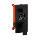 Black Led Digital Display Shower Faucet Mixer Valve Concealed Shower Mixer Tap