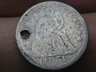 1851 O Seated Liberty Silver Dime- Good vg Details