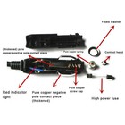 12v To 24v Car Cigarette Lighter Plug Male Head With Indicator Light Vehicle 1pc