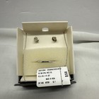 Simulated Opal   Cz Sterling Silver Necklace Pendant  Earrings And Ring Set Sz 7