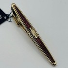 Burberry London Tie Clip Cuffs Horse Logo Gold Bordeaux Vintage Metal Accessory