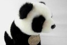 Aurora Classic Panda Bear Plush Toy 1995 Handcrafted 7  With Tags