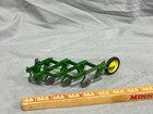 John Deere 4 Bottom Plow 1 16 Ertl W 3 Point Hitch Vintage Diecast Rim