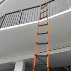 Fire Escape Ladder 16 4 Feet Emergency Fire Ladder 2-3 Story Homes Reusable