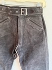 Vintage German Lederhosen Oktoberfest Kids Kniebund Suede Leather Pants Knickers