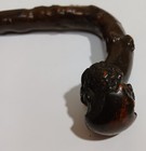 Vintage Wood Carved Umbrella Handle