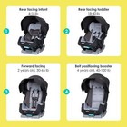Baby Trend   Cover Me    4-in-1 Adjustable Convertible Infant Car Seat