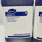 2 Bottles Of Diversey Glance Hc Glass   Muti- Surface Cleaner 2 5l Sku 905779