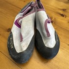 Butora Brava Kids Climbing Shoes Lavender Purple Hook   Loop Neo Rubber Sz 5 Us