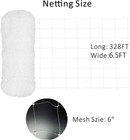 Plastic Garden Trellis Netting Bulk Roll 79  x328  Heavy-duty Garden Netting For