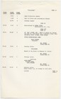 Walt Disney Productions Pollyanna Original Studio Cutting Continuity Script 1960