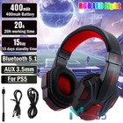 Inalambricos Auriculares Para Juegos De 3 5 Mm Para Tv Juegos Pc Gamer Gaming