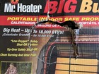 Mr  Heater Big Buddy Portable Propane Heater Mh18b 18 000 Btu   Accessories Lot