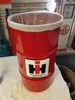  International Harvester Tractor Vintage Style 16 Gallon Cold Rolled Steel Trash