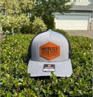 Custom Trucker Leather Patch Hat For Company Brand  Richardson 112