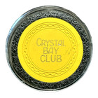 Casino Chip  Crystal Bay Club   Yellow   Casino Legends Hall Of Fame