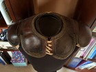 Vintage 1920   s Thos E Wilson Leather Football Shoulder Pads Great Display Rare