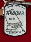 Vtg  hamilton Co Sheriff Tennessee  Subdued Shoulder Patch  New   rare Version  
