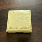 Vintage Bangle Wristwatch Gold Ivory