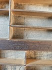 Vintage Hamilton Letterpress Printer Drawer tray shadow Box 