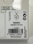 Swarovski Brand New 2024 Christmas Crystal Star Ornament Gold 5692663