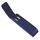 Pineider 2 Pen Leather Case In Blue New In Box  40  Off List Price