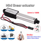 Dc12v Electric Mini Linear Actuator 0 4  0 8  1 2  2  4  6  8  Fast 5mm s-188n