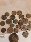 22 Lot Of Ungraded Assortment Of Roman Coins  sc  And Smaller  as-is Collection