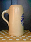 Vintage Frankenthaler Brauhaus Salt Glazed Stoneware Mug German Beer Stein 1l