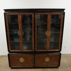 Vintage Century Chin Hua Chinoiserie Dual Display Cabinet- Original Price  6 000
