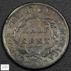 1809 Classic Head Copper Half Cent 1 2c
