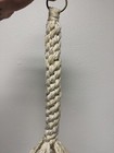 Vintage Macrame Off White Hanging Table - Classic Design - 1970 40   